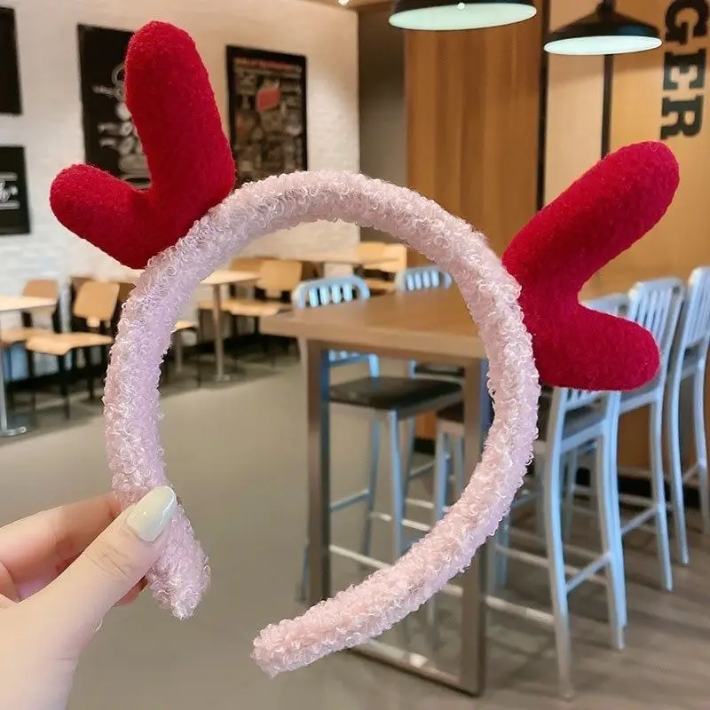 Plush Crab Ears Headband with Wool Laminated Design - Image 51