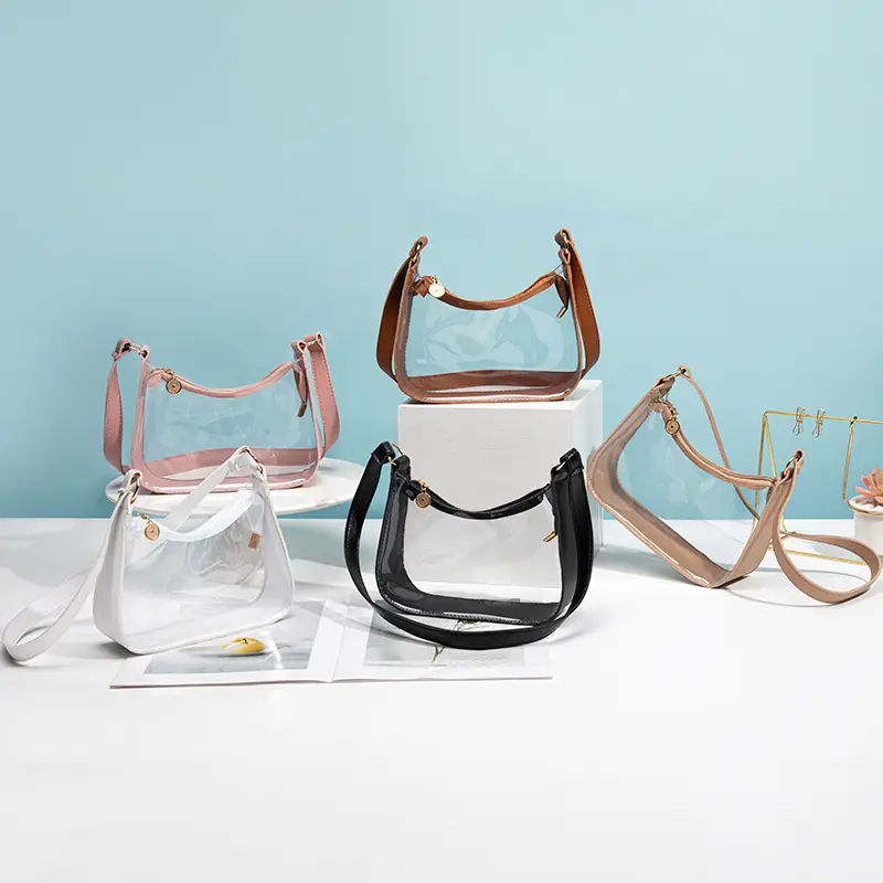 Transparent One-Shoulder Jelly Bag for Women - Image 6