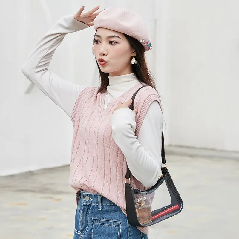 Transparent One-Shoulder Jelly Bag for Women - Image 7