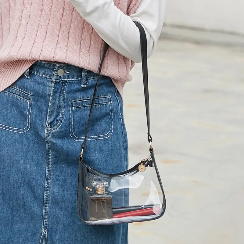 Transparent One-Shoulder Jelly Bag for Women - Image 8
