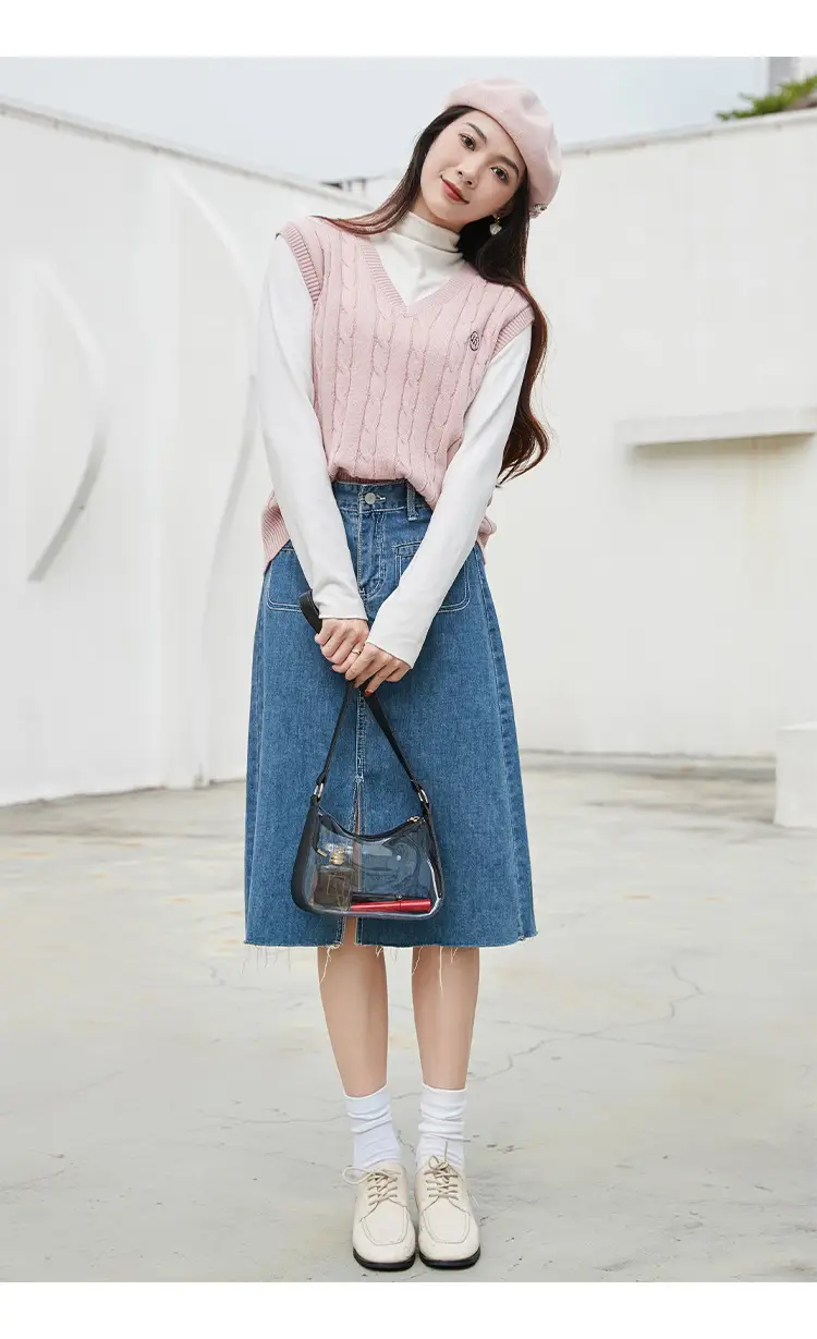 Transparent One-Shoulder Jelly Bag for Women — feature 15