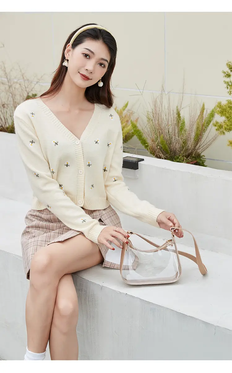 Transparent One-Shoulder Jelly Bag for Women — feature 17