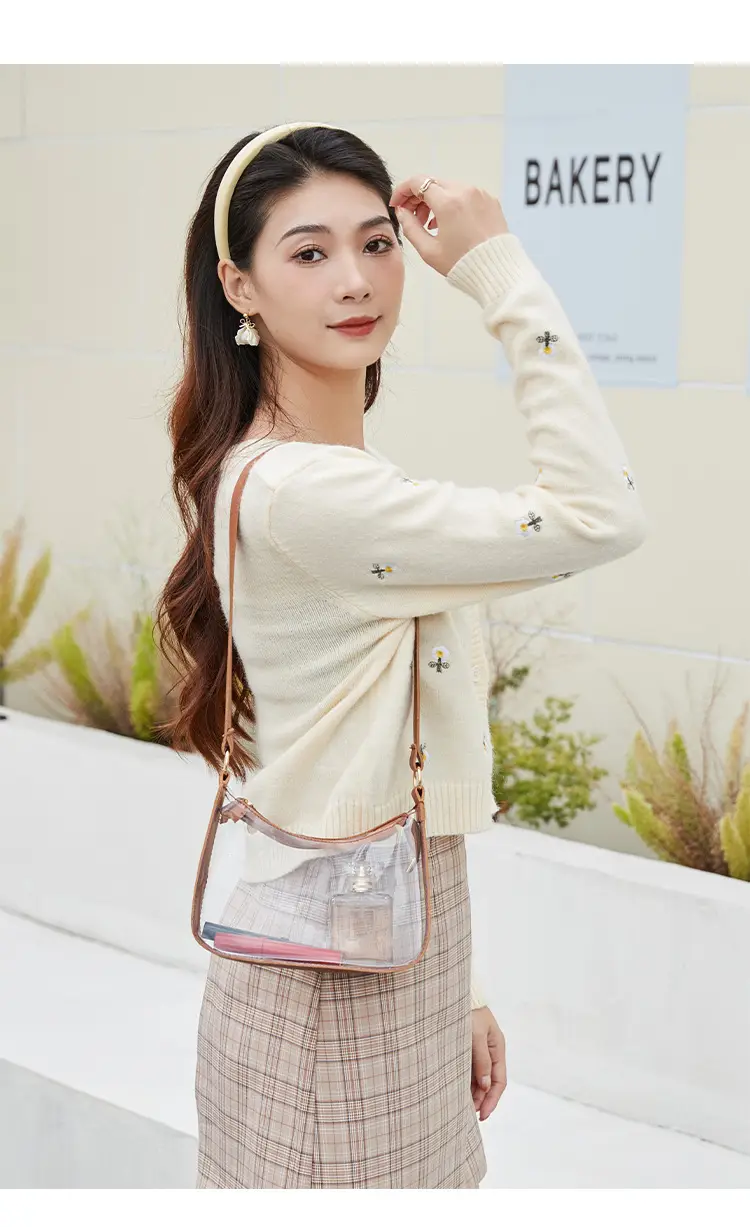 Transparent One-Shoulder Jelly Bag for Women — feature 18
