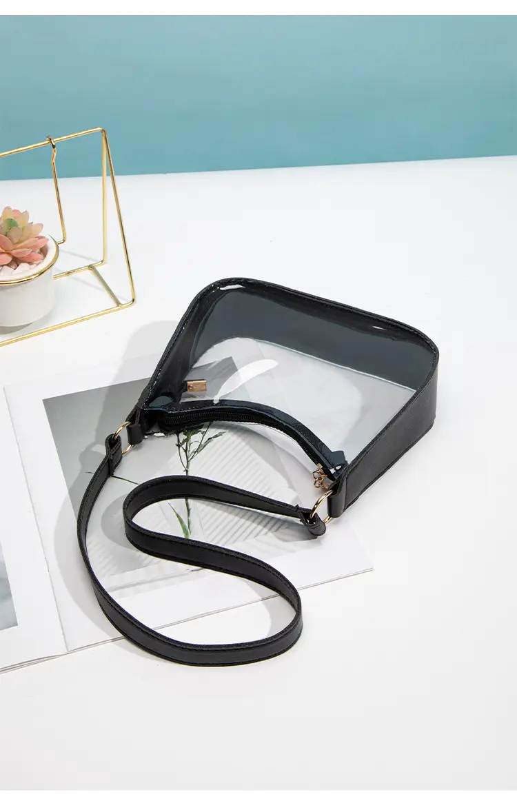 Transparent One-Shoulder Jelly Bag for Women — feature 21