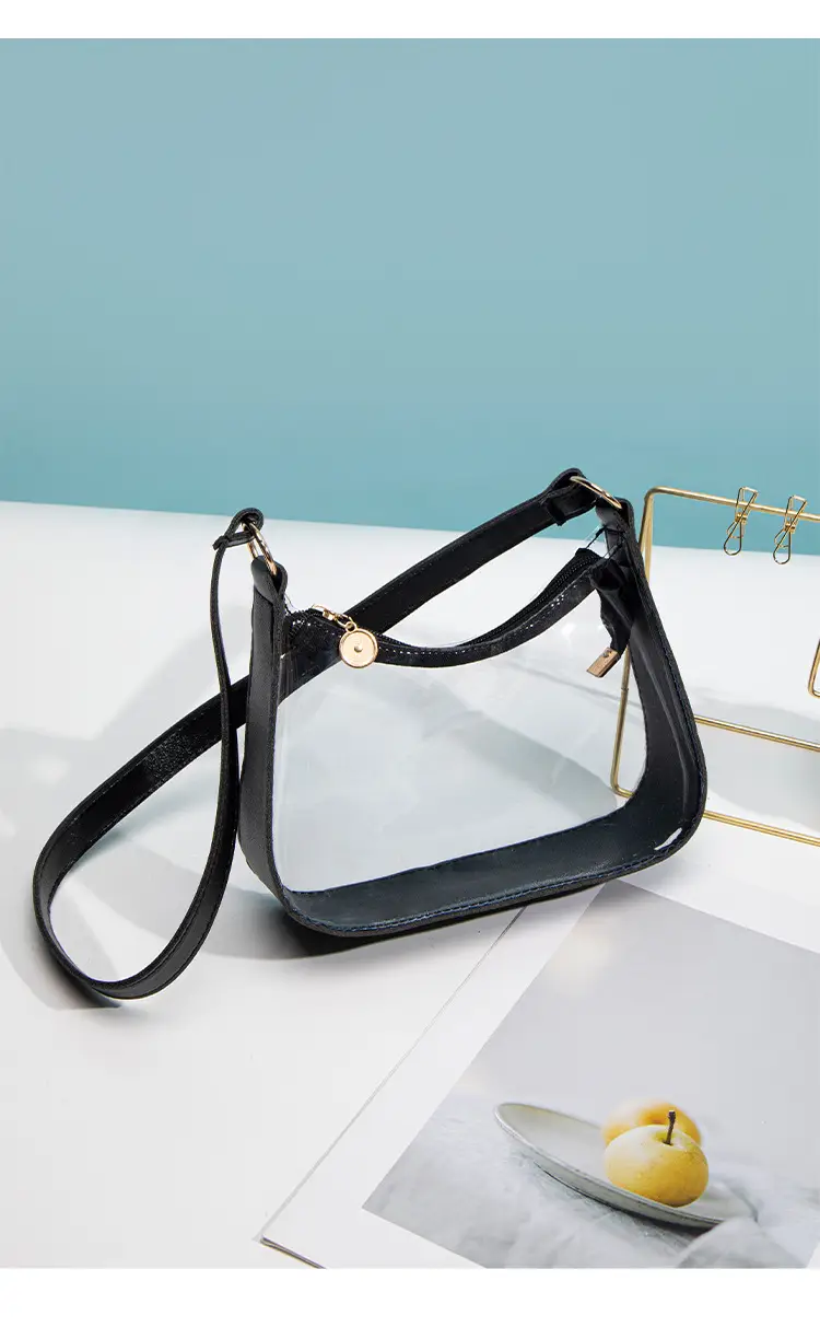 Transparent One-Shoulder Jelly Bag for Women — feature 24