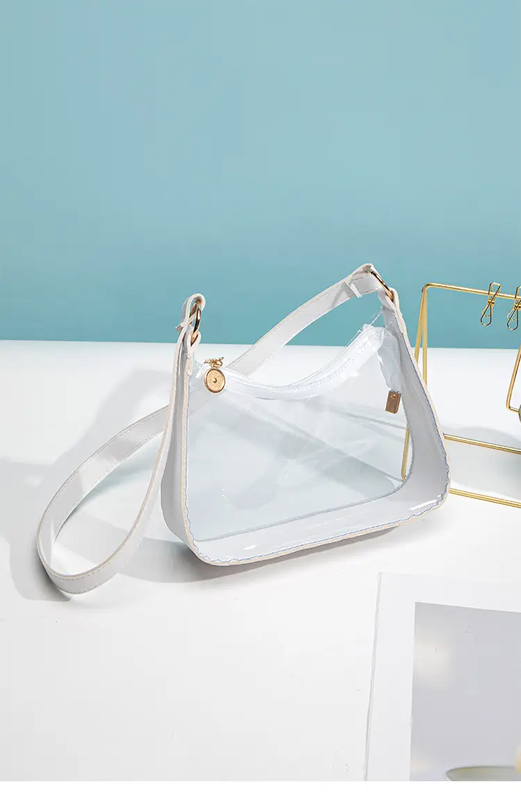 Transparent One-Shoulder Jelly Bag for Women — feature 25