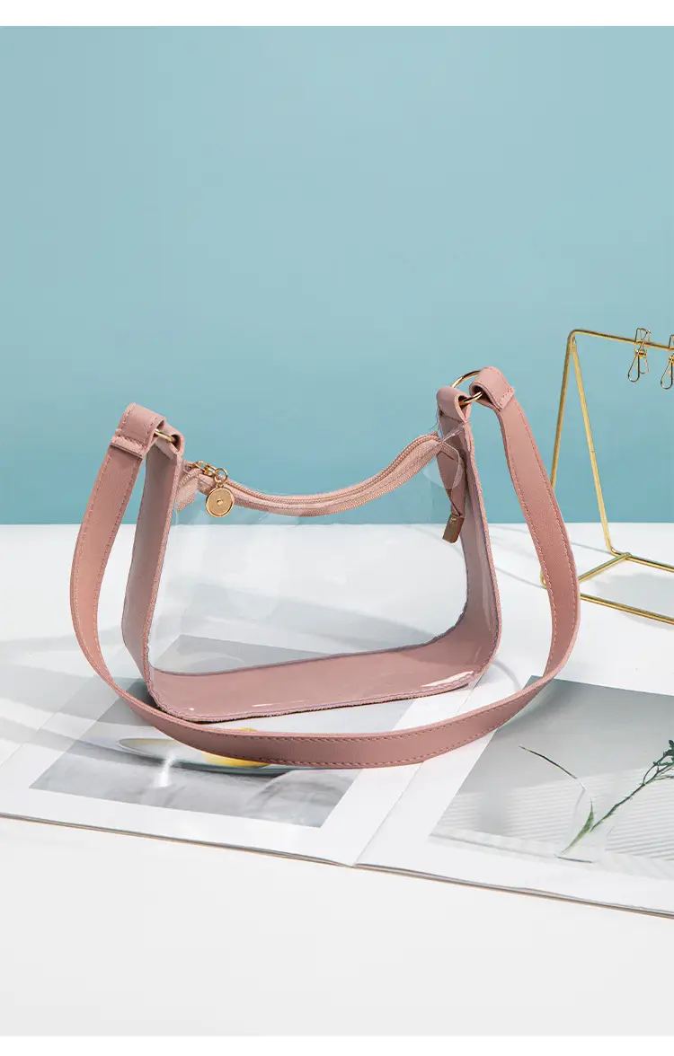Transparent One-Shoulder Jelly Bag for Women — feature 26