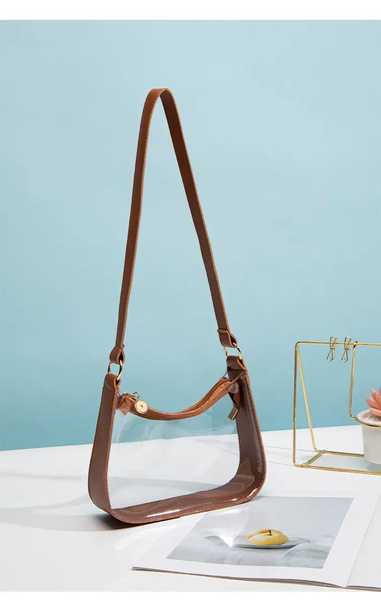 Transparent One-Shoulder Jelly Bag for Women — feature 28