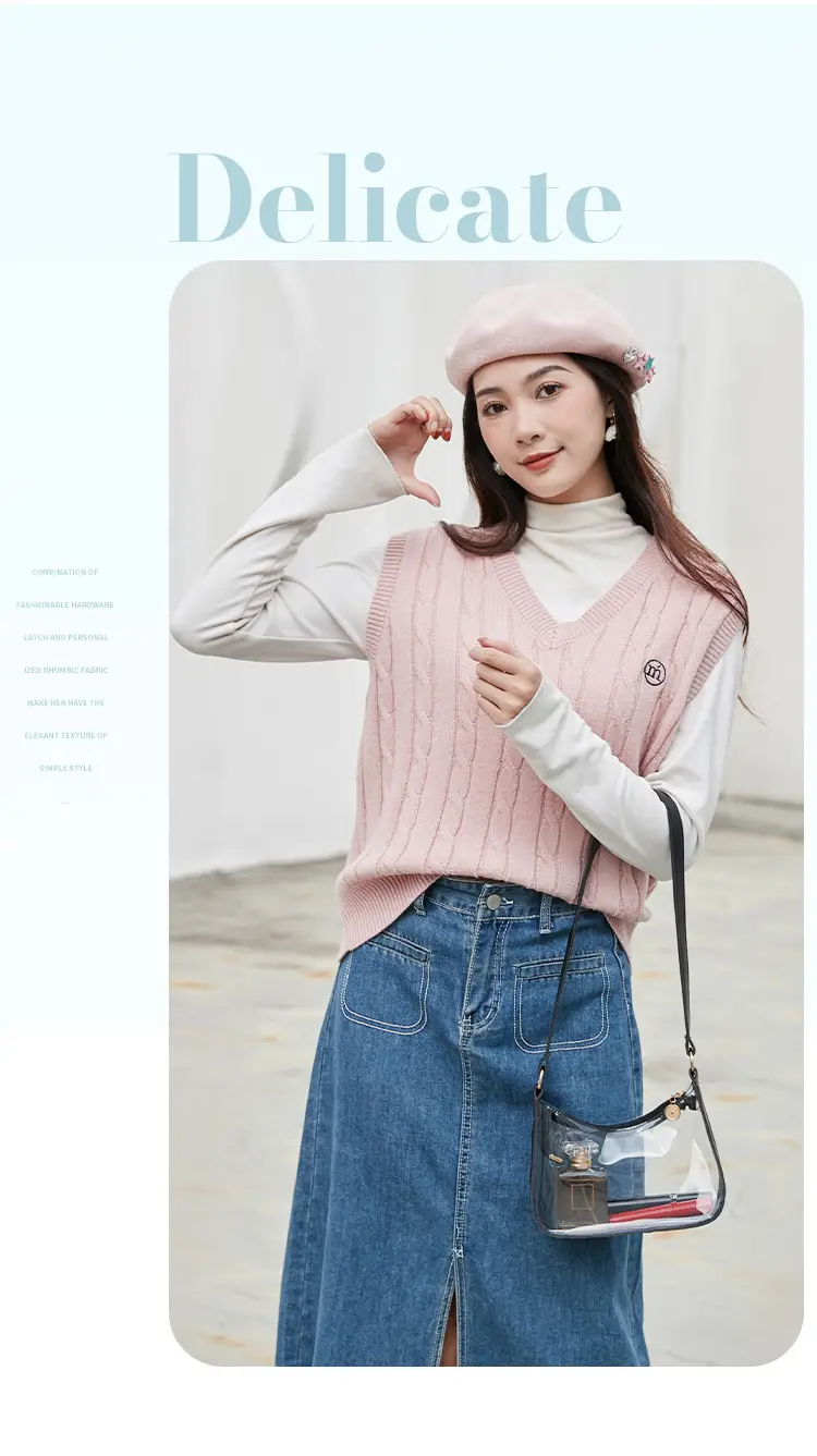 Transparent One-Shoulder Jelly Bag for Women — feature 3
