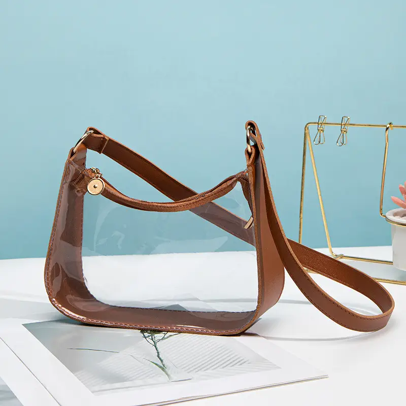 Transparent One-Shoulder Jelly Bag for Women - Image 5