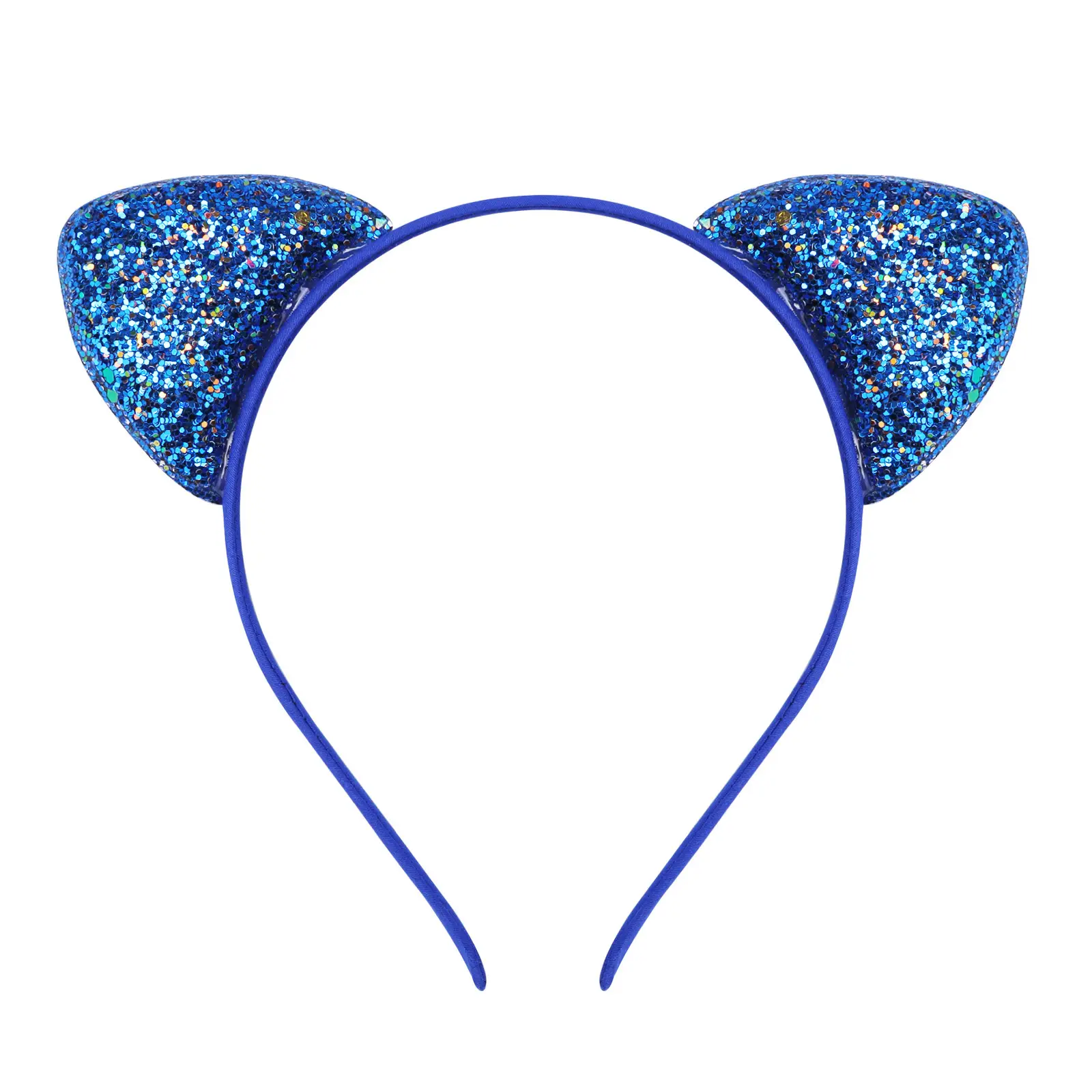 Cat Ears Headband Candy Color Sequins