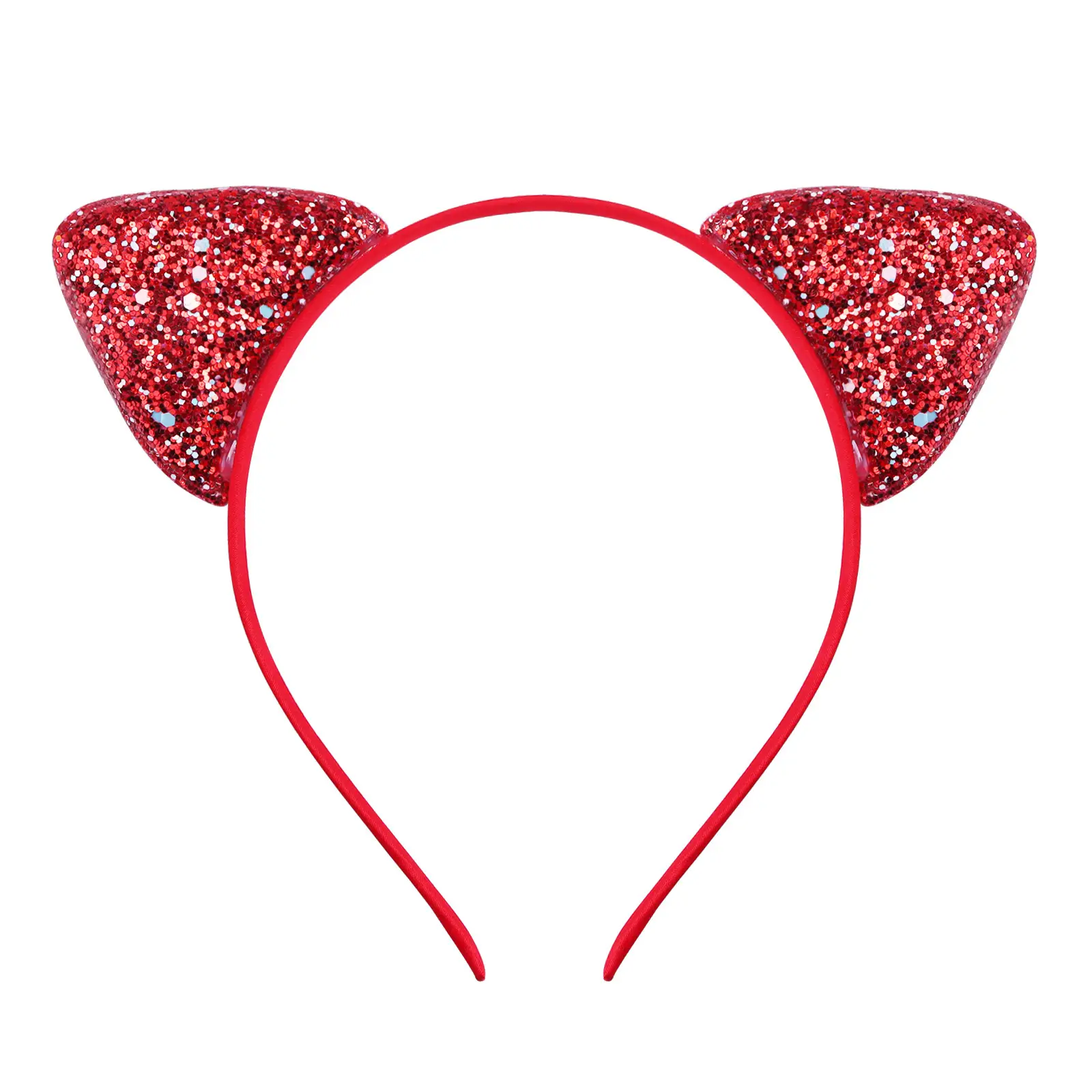 Cat Ears Headband Candy Color Sequins