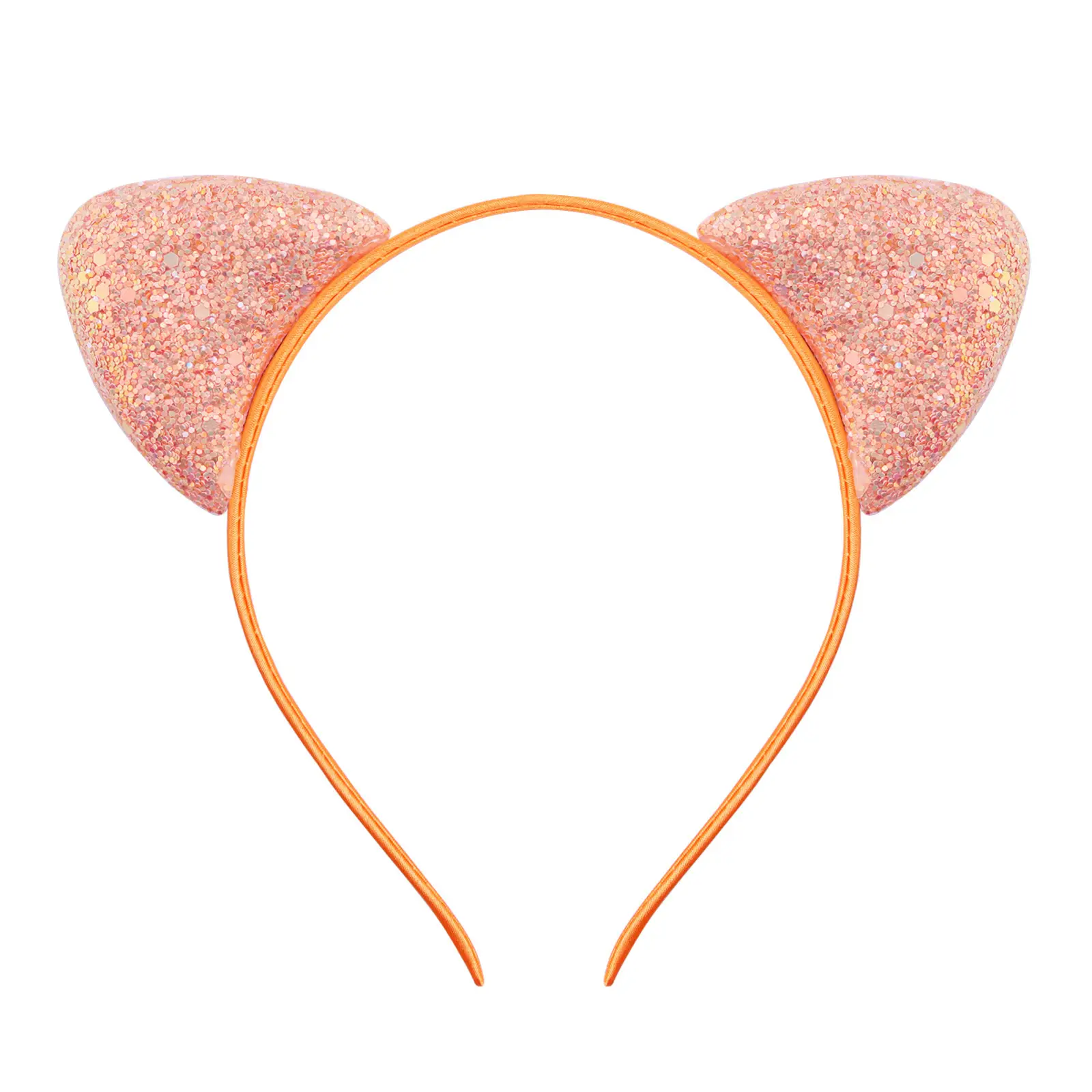 Cat Ears Headband Candy Color Sequins