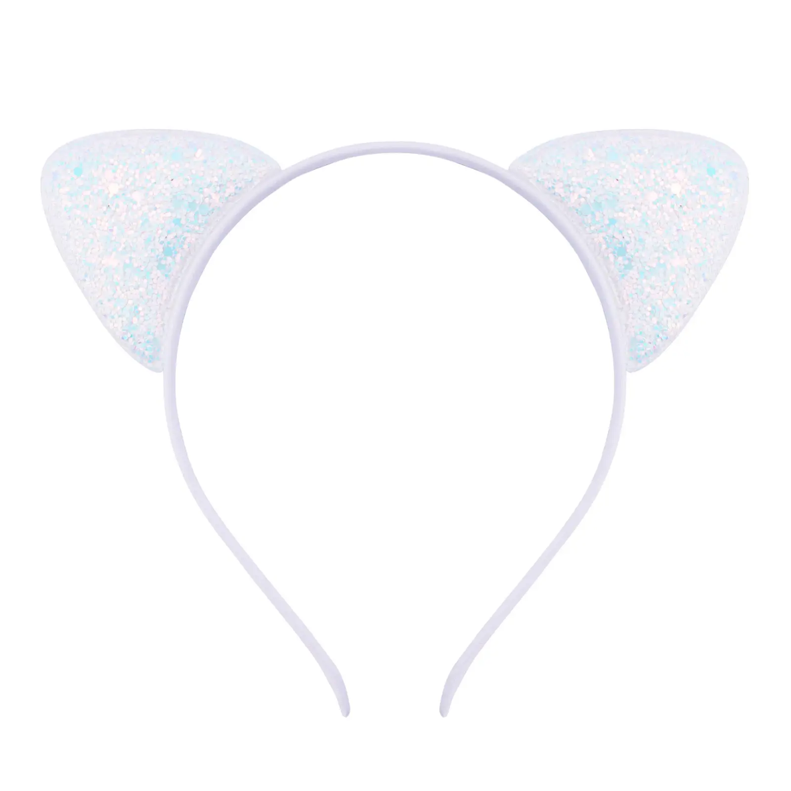 Cat Ears Headband Candy Color Sequins
