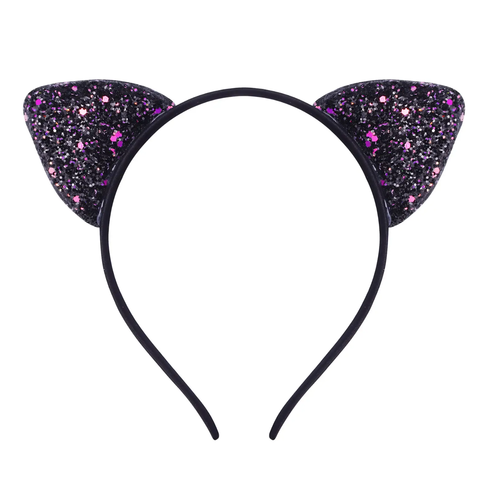 Cat Ears Headband Candy Color Sequins