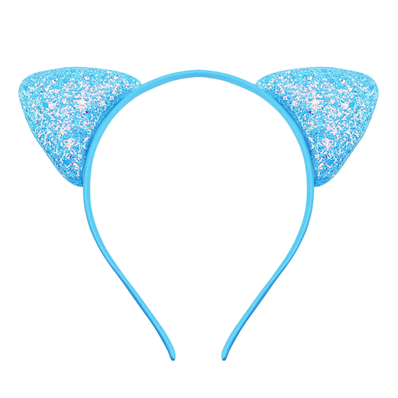 Cat Ears Headband Candy Color Sequins