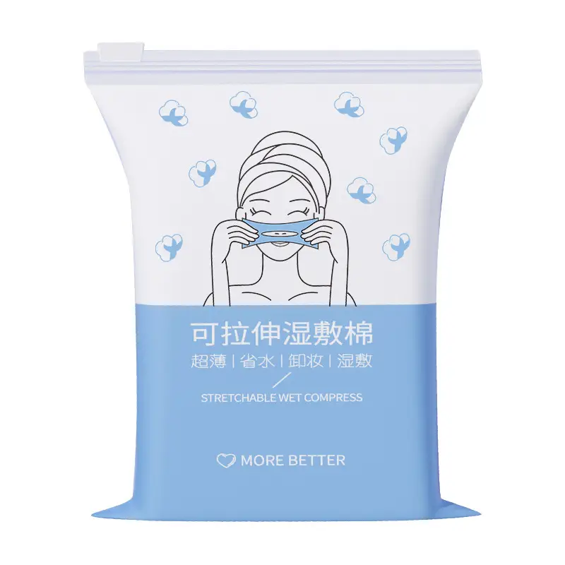 Stretchable Wet Application Cotton Face Mask Paper Towel - Image 8