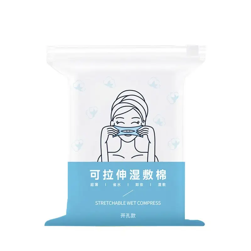 Stretchable Wet Application Cotton Face Mask Paper Towel - Image 3
