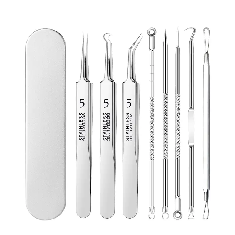 Ultra-fine Acne Needle Clip Blackhead Tweezers - Image 45