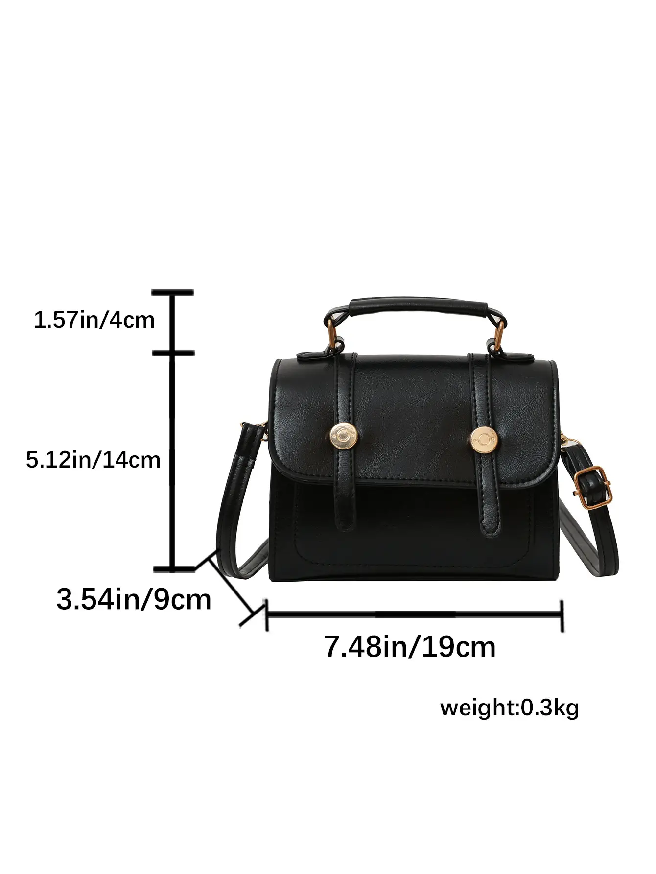 Women's Textured Shoulder Bag Brown New 2023 - Image 9