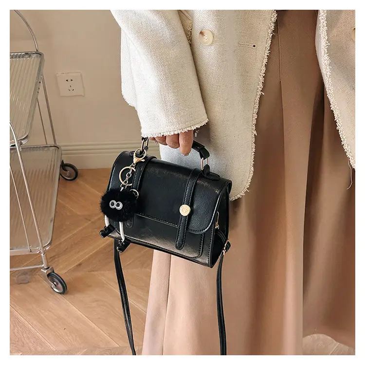 Women's Textured Shoulder Bag Brown New 2023 — feature 21