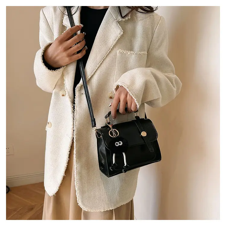 Women's Textured Shoulder Bag Brown New 2023 — feature 23