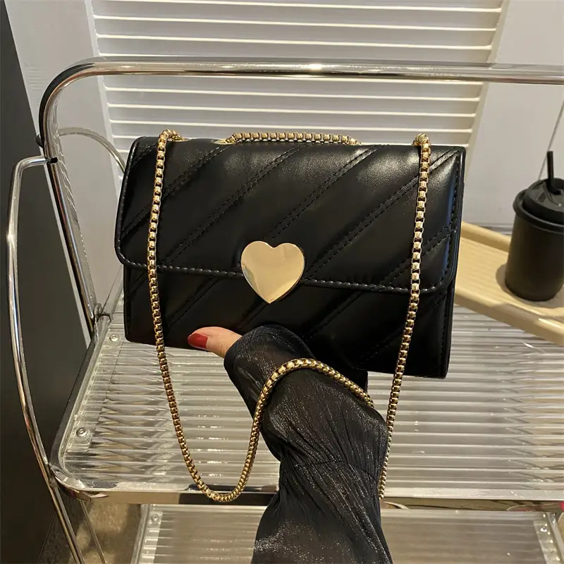 Beige Embroidered Crossbody Bag for Women 2023 Winter - Image 5