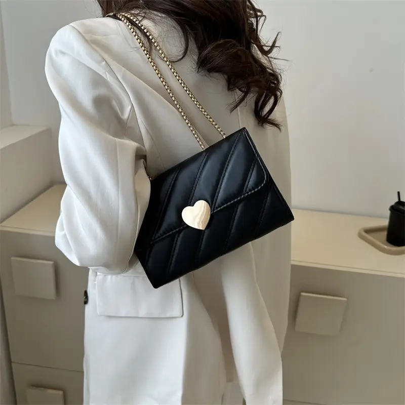 Beige Embroidered Crossbody Bag for Women 2023 Winter - Image 7