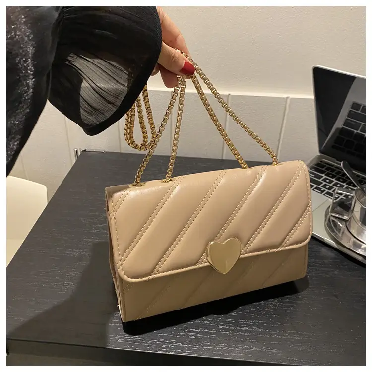 Beige Embroidered Crossbody Bag for Women 2023 Winter — feature 10