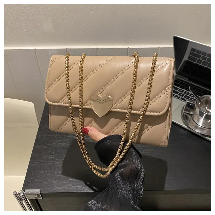 Beige Embroidered Crossbody Bag for Women 2023 Winter — feature 9