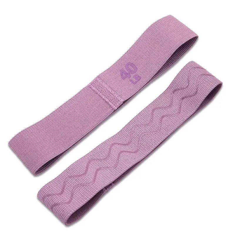 Yoga elastic band hip training fitness resistance band Pilates hip beauty band hip ring knitted band pounds stretch training
