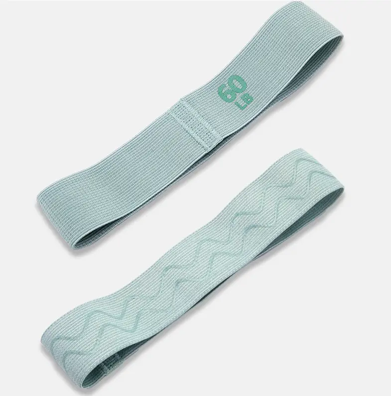 Yoga elastic band hip training fitness resistance band Pilates hip beauty band hip ring knitted band pounds stretch training
