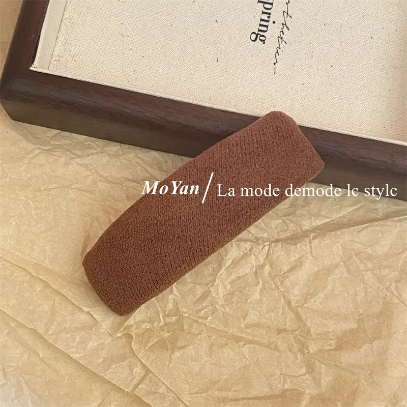 Autumn Winter Houndstooth Hair Clips for Women — feature 11