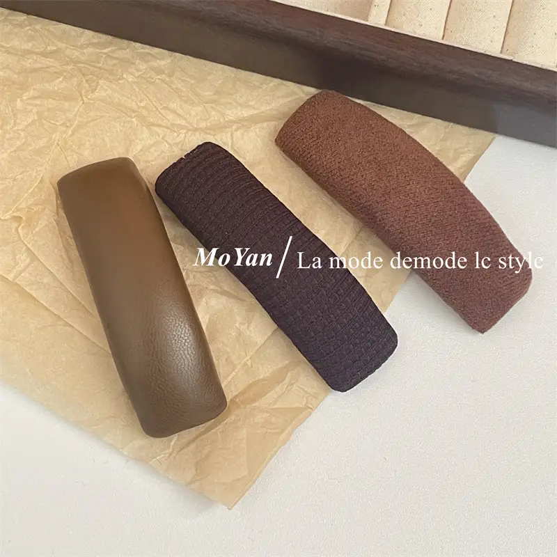 Autumn Winter Houndstooth Hair Clips for Women — feature 8