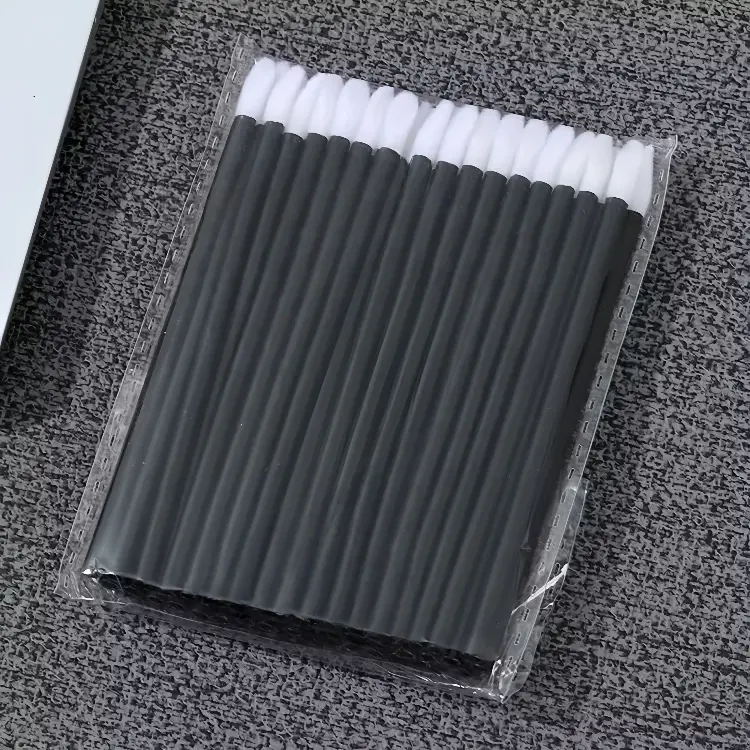 Hollow Rod Lip Brush Multi Color 50 Pcs