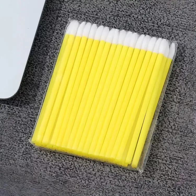 Hollow Rod Lip Brush Multi Color 50 Pcs