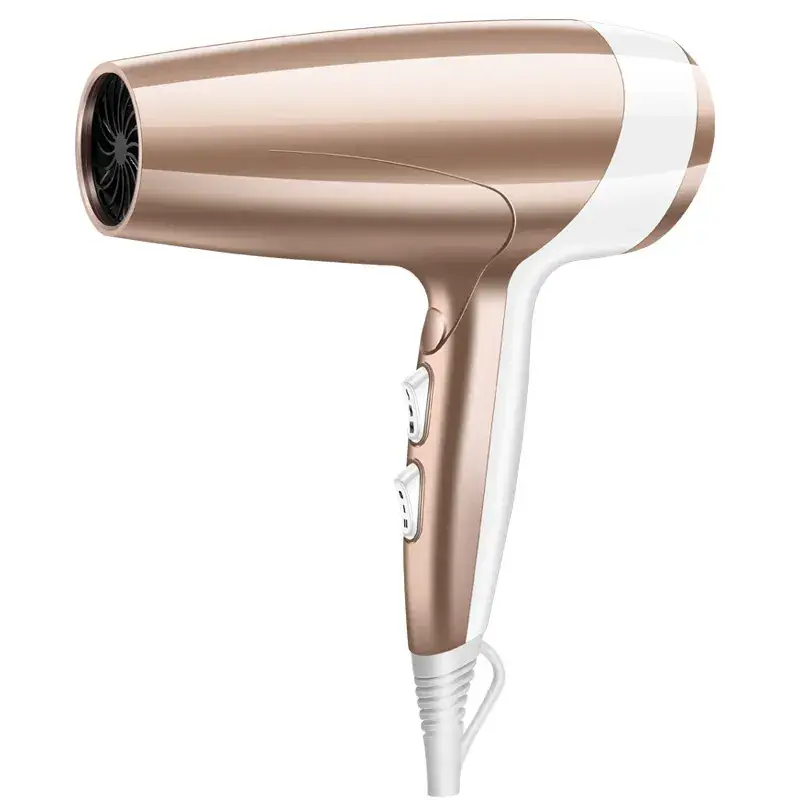 Cross-Border Hair Dryer Rose Gold 4D Blue Light - Image 9