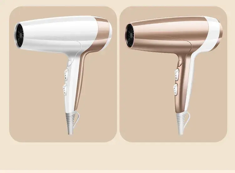 Cross-Border Hair Dryer Rose Gold 4D Blue Light — feature 19