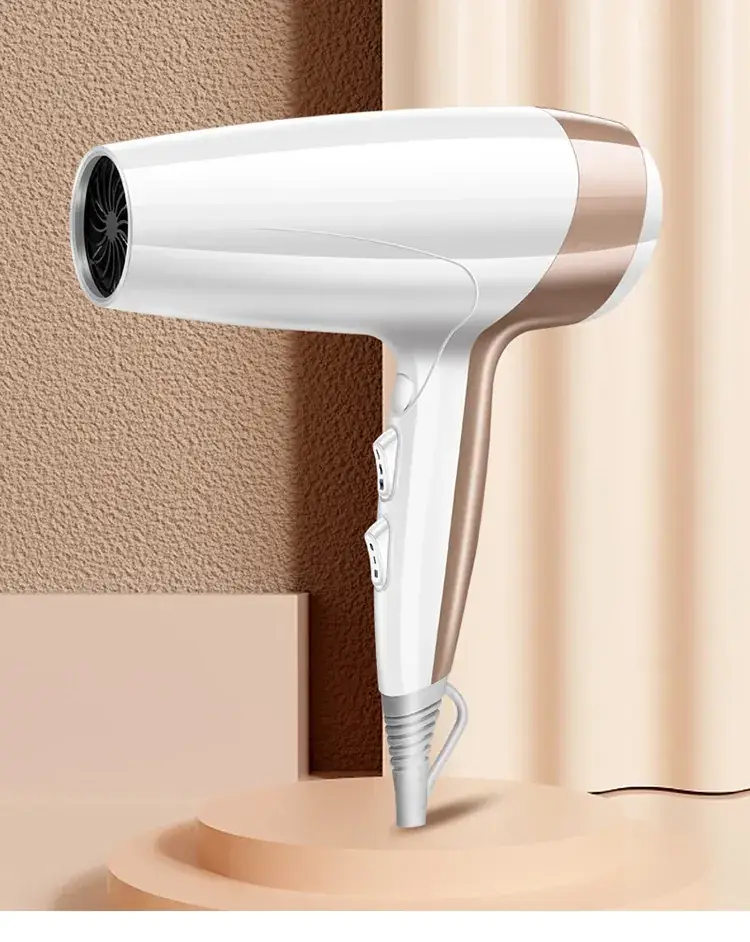 Cross-Border Hair Dryer Rose Gold 4D Blue Light — feature 22