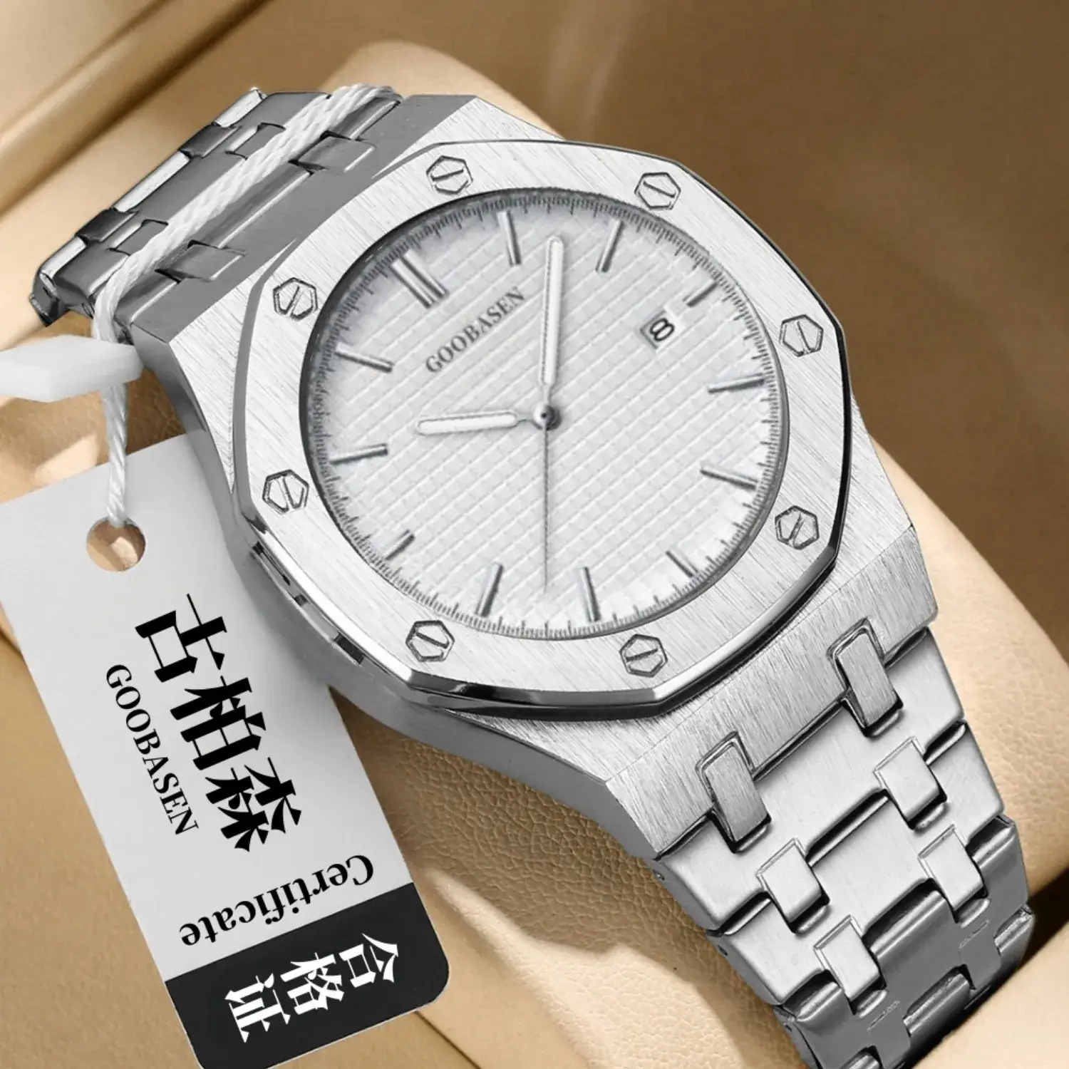 Men's Luminous Butterfly Watch Waterproof Green Glow