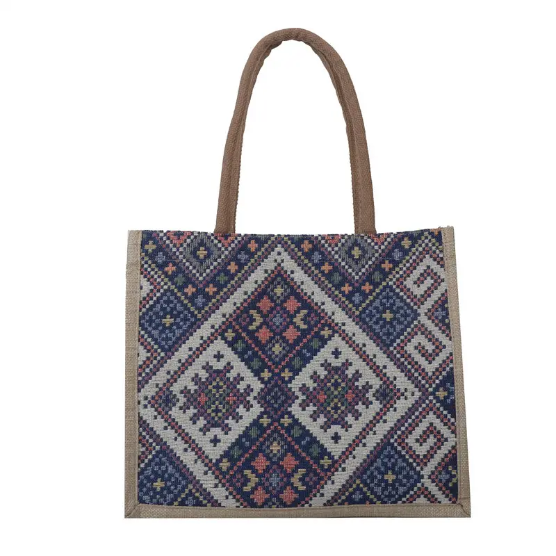 Ethnic Pattern Large Capacity Women's Tote Bag