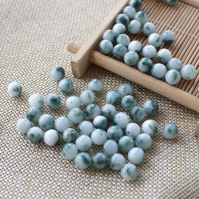 Floating Blue Jade Beads for DIY Bracelets — feature 7