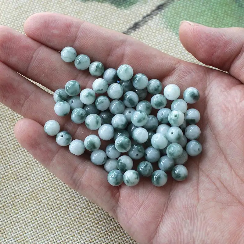Floating Blue Jade Beads for DIY Bracelets — feature 8