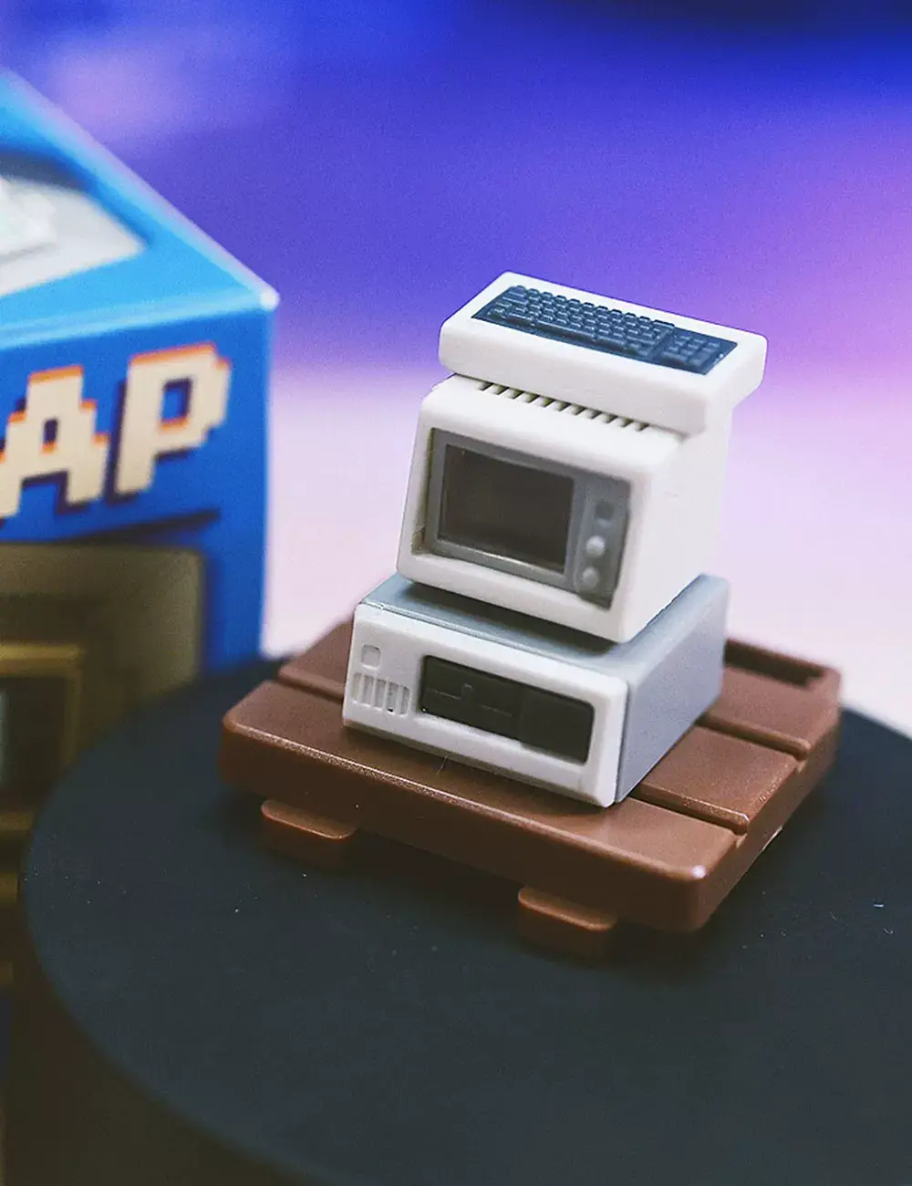 Keycap Museum mac Mita K-02 small TV keycap retro personalized transparent keycap gift mechanical keyboard — feature 17