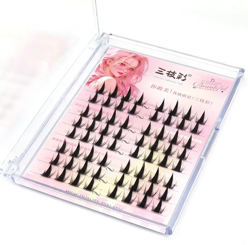 High Quality Fake Eyelashes for Big Eyes Lazy Flower Grafting — feature 6