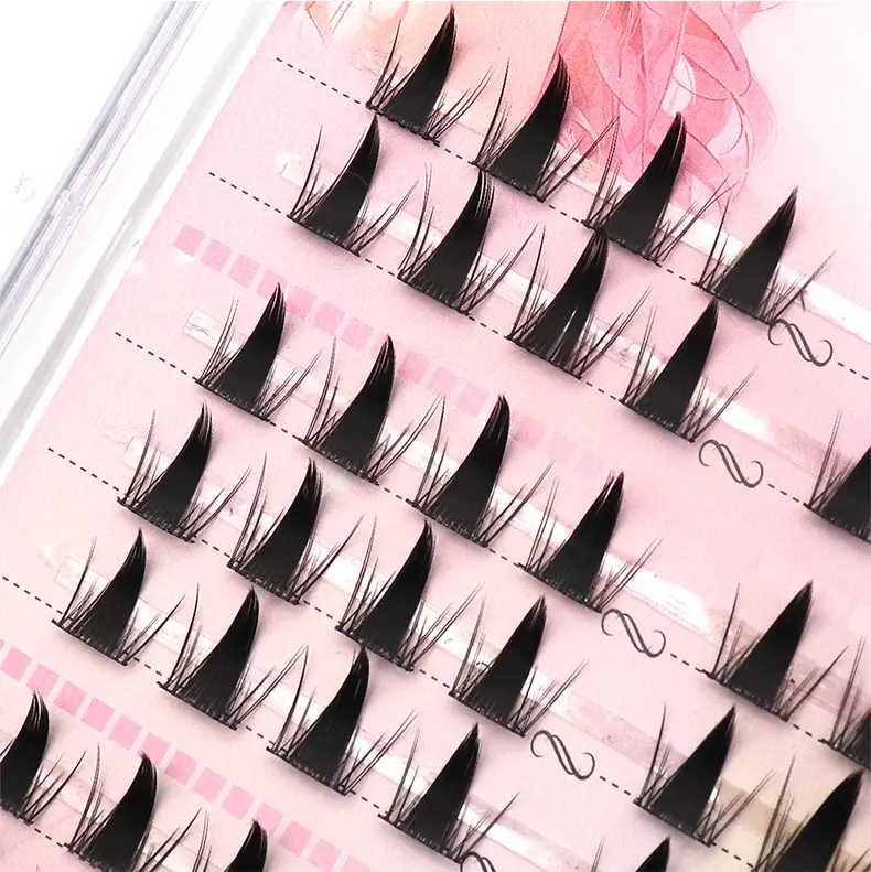 High Quality Fake Eyelashes for Big Eyes Lazy Flower Grafting — feature 7
