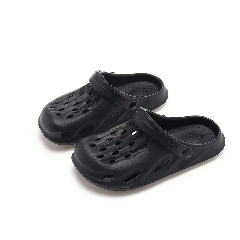 2023 New Summer Croc Shoes Pink & Grey Non-Slip Garden