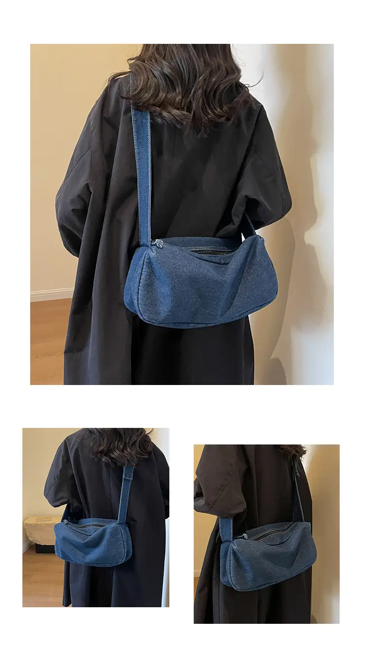 Blue Denim Shoulder Messenger Bag for Women 2023 — feature 18