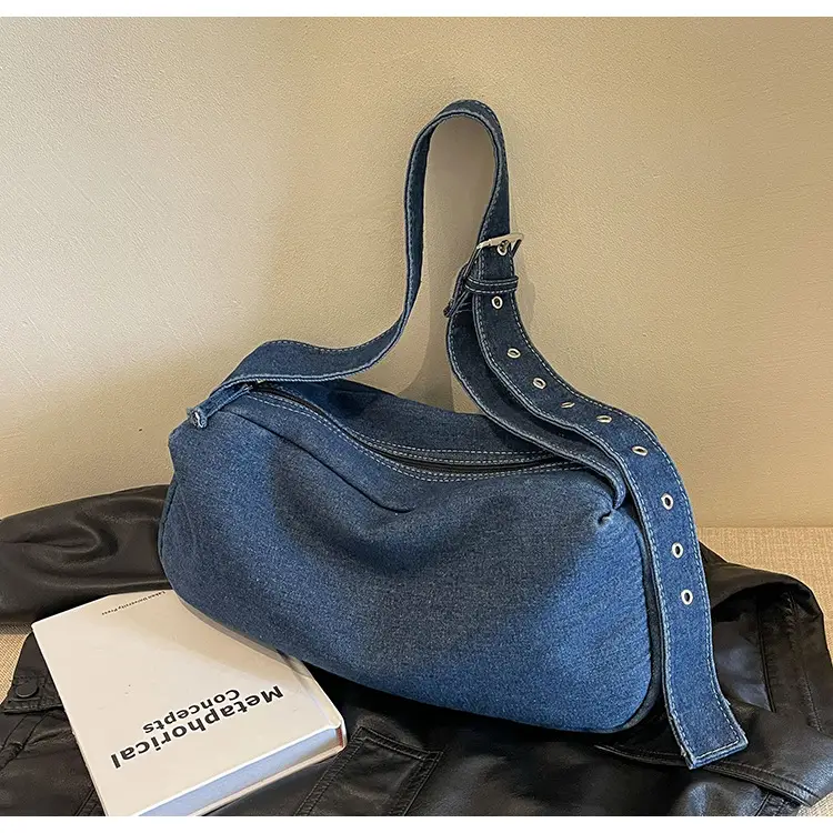 Blue Denim Shoulder Messenger Bag for Women 2023 — feature 24