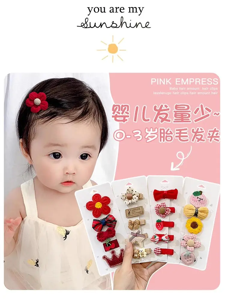 Cute Fetal Hair Clips for Baby Girls — feature 53